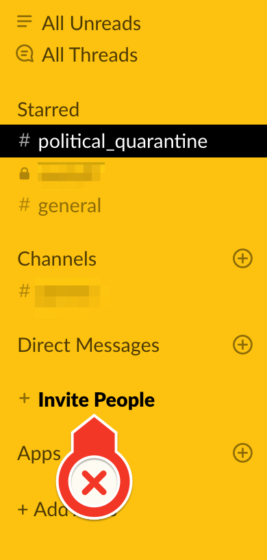 Slack is now asking admins to Invite People